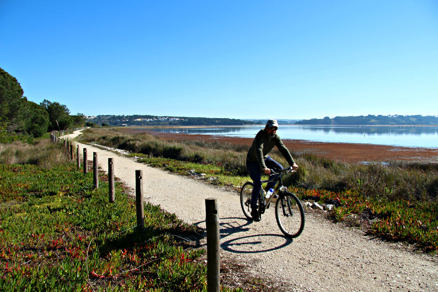 Obidos lagoon cycling trails
