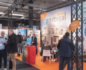 Immo Portugal stand at a Second Home international property show
