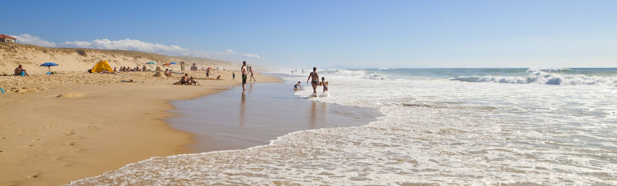 beach in Silver Coast Portugal
