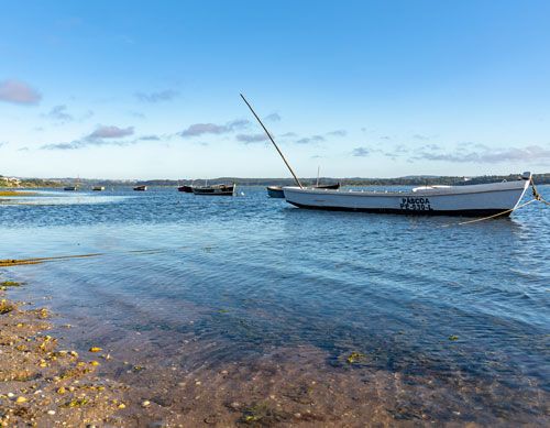 Obidos Lagoon in Portugal 