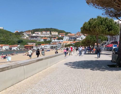 Beachfront in Sao Martinho do Porto - Portugal 